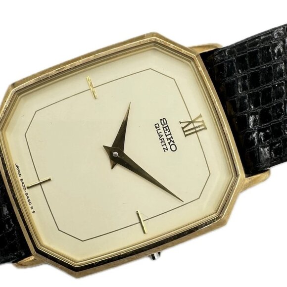 Vintage Seiko Salesman Sample 6430-5179 Men's Wristwatch Case for for Quartz - Picture 2 of 5